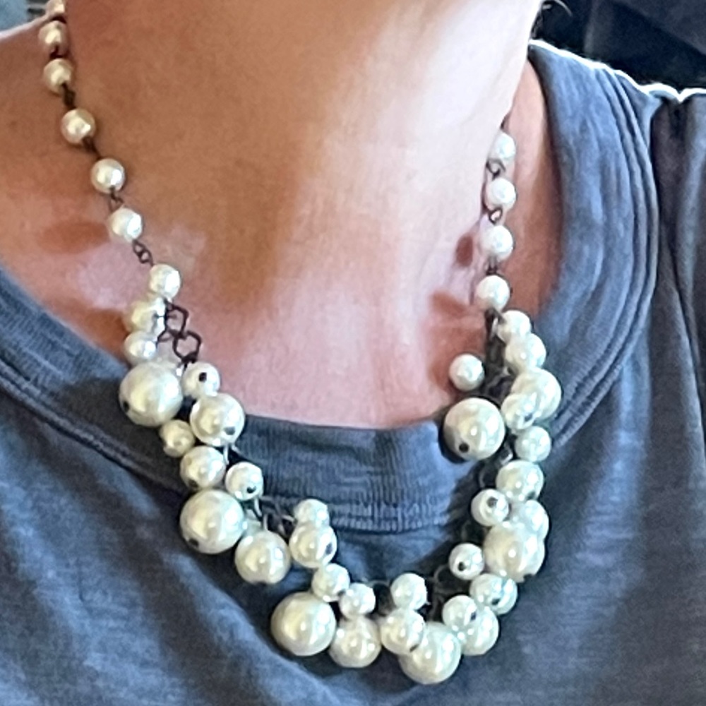 Vintage bubbly Pearl necklace
